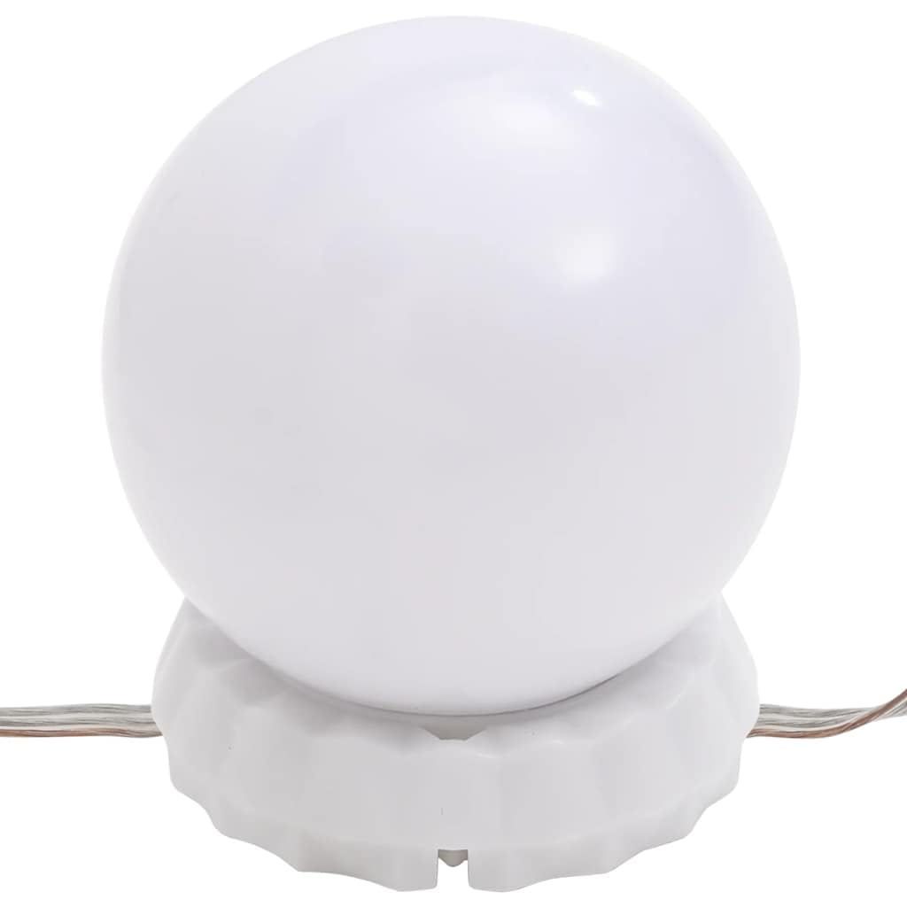 vidaXL Espejo de Pared sin Marco con Luces LED Pasillo Entrada Cuarto de Baño Ducha Aseo Colgante Decoración Habitación Salón Rectangular de Vidrio