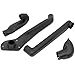 Car Snorkel kit ABS Plastic ANPART Compatible Fit for Mitsubishi Pajero NM Series 2000-2006 Petrol 6G74 3.5Litre-V6 Diesel 4M41-T 3.2Litre-I4 Air Intakes Parts Set Auto Snorkel Kit
