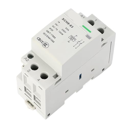 Contactor modular de CA 2P 40A 2NO para carril Din doméstico de 230V 3