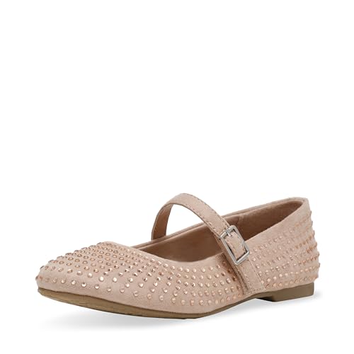 DV Dolce Vita Girls BECKLER Ballet Flat, Blush, 3 Little Kid
