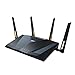 ASUS RT-AX88U PRO AX6000 Dual Band WiFi 6 Router, WPA3, Parental Control, Adaptive QoS, Port Forwarding, WAN aggregation, lifetime internet security and AiMesh support, Dual 2.5G Port