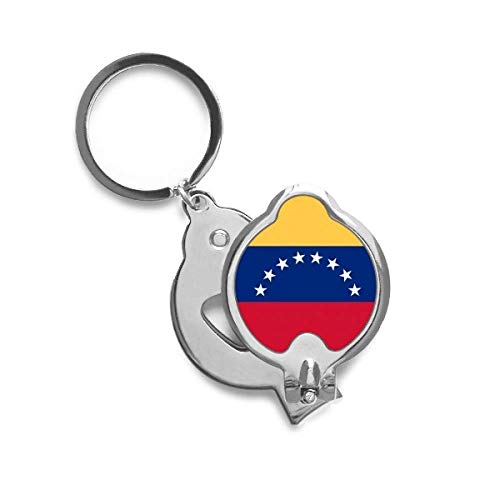 Coupe-ongles drapeau du Venezuela accessoire de manucure de voyage compact
