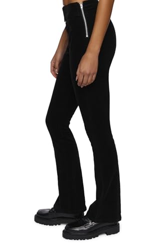 Forever 21 Women's Corduroy Belted Flare Pants3