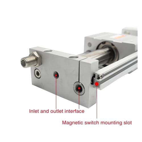 Cylindre pneumatique RMTL guidage integre haute precision