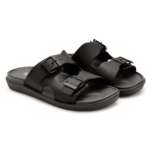 Image of Zoom Shoes FLTM04 Men's Sandals With Adjustable Buckle Strap Ultra Soft & Flexibility Anti Skid Comfortable Waterproof Daily Sandals for Men