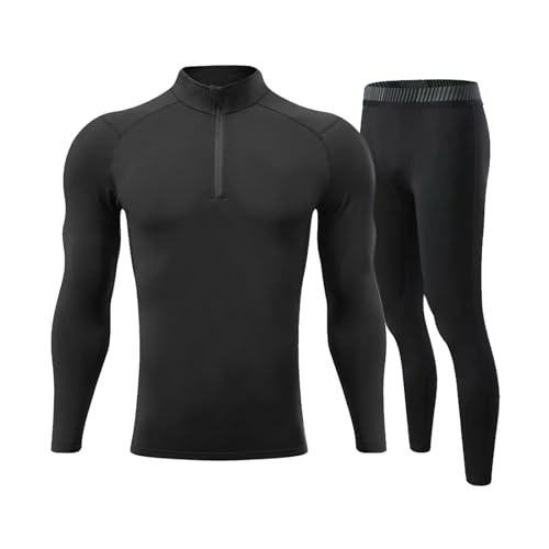 Survêtement homme sport noir et t-shirt été imprimé pour entraînement de football