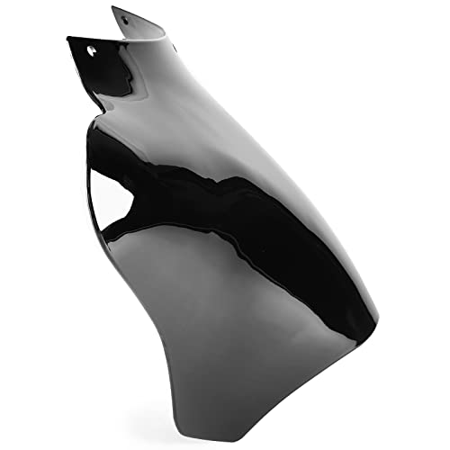 Motorcycle Batwing Windshield Headlight Fairing Compatible with Honda, Yamaha, Kawasaki, Victory and Suzuki Motorcycles, Black, 17" Tall (Compatible with Memphis Shades Trigger Lock Mounting Kits) - Thumbnail 3