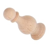 OSALADI Unlackierte Massivholz-baluster für Treppengeländer Robuste Holzspindeln im Römischen Stil Dekorative Holzsäulen für Diy-möbel und Klassische Wohnraumgestaltung