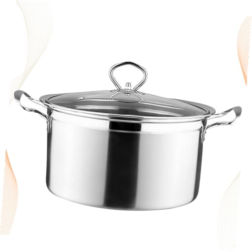 Casserole antiadhésive en acier inoxydable argenté pour induction - 6