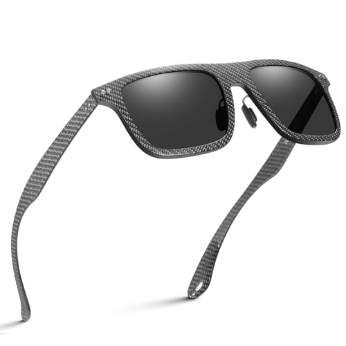 Image of DUCO Polarized Sunglasses for Men Sun glasses All Carbon Fiber Frame 100% UV Protection for Driving Running Fishing DC8325