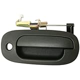 KarParts360 for Dodge Dakota Exterior Door Handle 2000-2001 Passenger Side | Front | Keyhole | CH1311122 | 55257434AA | 55257434AC