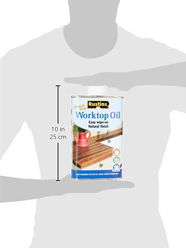 Rustins Worktop Oil - Premium Wood Treatment for Enhanced Durability, Water Resistance, and Natural Finish - Ideal for Kitchen Surfaces 500ml 5 Rustins Worktop Oil - Premium Wood Treatment for Enhanced Durability, Water Resistance, and Natural Finish - Ideal for Kitchen Surfaces 500ml - Image 5