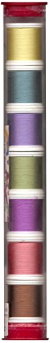 YLI 20210-PC1 100wt Romance Collection 1 Silk Sampler Thread, 200m