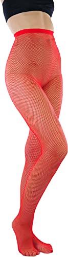 Image of ToBeInStyle Women's Fishnet Backseam Pantyhose W /Elastic Waistband