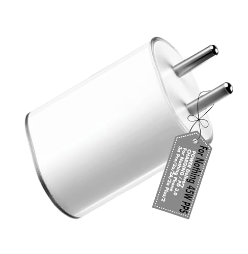 Image of 45W USB-C Fast Charging Adapter Compatible with Nothing Phone 3a 3a Pro 2a 2a Plus Supports Up to 50w Power Charger for 5000 mAh Battery | Original Rapid Charging