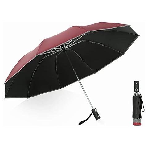 Large Windproof Inverted Umbrella by EUBUY Cover
