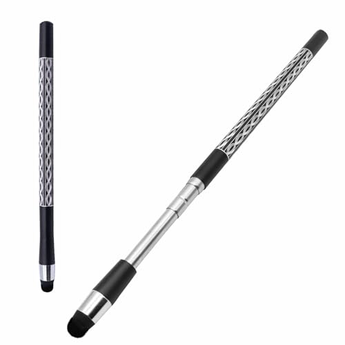 Lápiz capacitivo retráctil y extensible para navegar cómodamente en tabletas desde el sofá