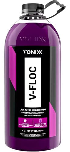 Shampoo Automotivo Lava Auto Concentrado V-floc 3l Vonixx + Pano Microfibra