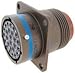 DEUTSCH AFD50-16-8SN-6117-LC CIRCULAR CONNECTOR, RECEPTACLE, 8 POSITION, 16-8, FLANGE