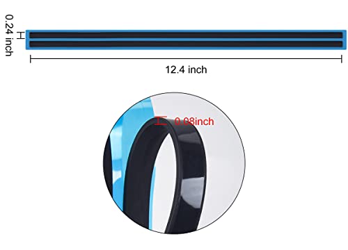 image for KBRPARTS 2PC Replacement Laptop Rubber Feet Strips for HP Envy x360 15