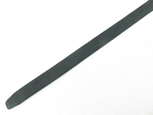 Image of Pelgio Genuine Python Snake Skin Auto Locking Men's Belt 46 inch Long