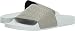 adidas Men's Adilette,Tech Beige/Tech Beige/Linen Green,8 Medium US