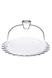 transparente Tartera Vidrio (26,4 x 11,8 x 26,4 cm)