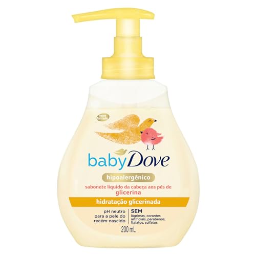 Baby Dove Sabonete Líquido Hidratação Glicerinada 200 ML