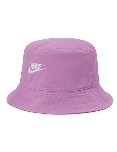 Nike Apex Futura Washed Bucket Hat, Light Magenta/White, Large