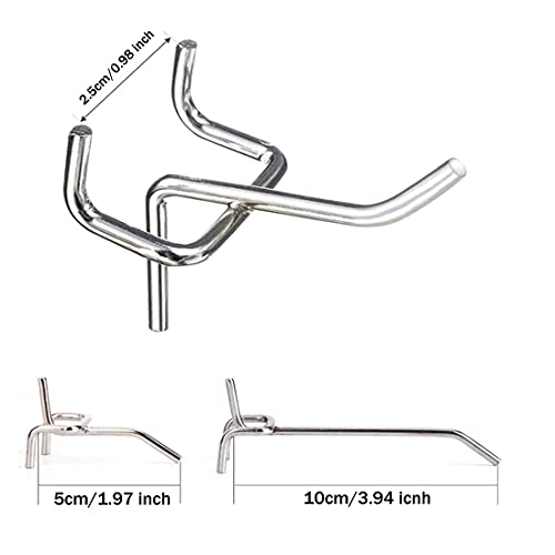Zimjoy 30 Pezzi Ganci per pannelli forati in