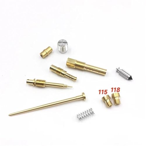 Kit reparación carburador CB650 con 4 piezas completas para restauración de motos clásicas Honda 3