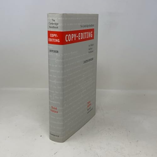 Copy-Editing: The Cambridge Handbook for Editors, Authors and Publishers