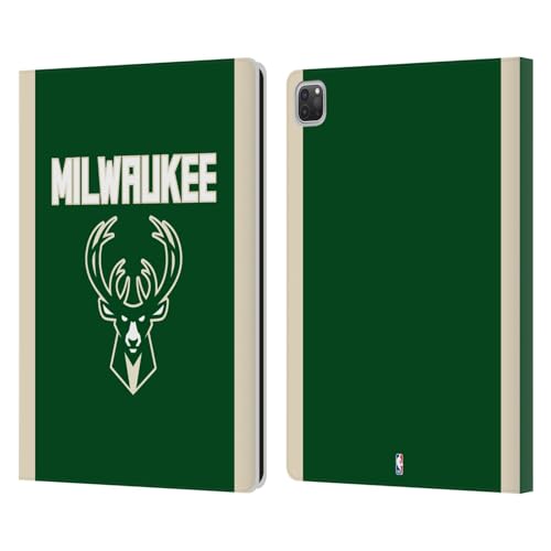 Étui portefeuille Milwaukee Bucks vert pour iPad Pro 12.9