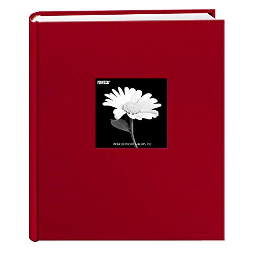Fabric Frame Cover Photo Album 200 Pockets Hold 5x7 Photos,