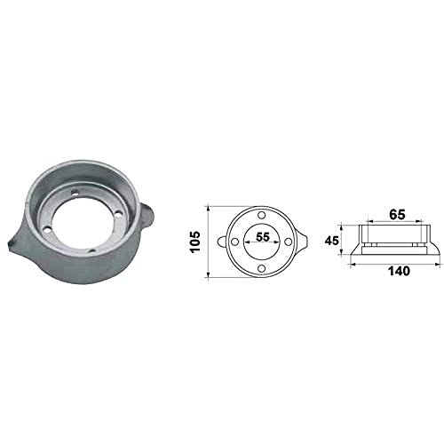 Anode Volvo SeaDrive 105mm pièce de rechange Osculati anti-corrosion marine