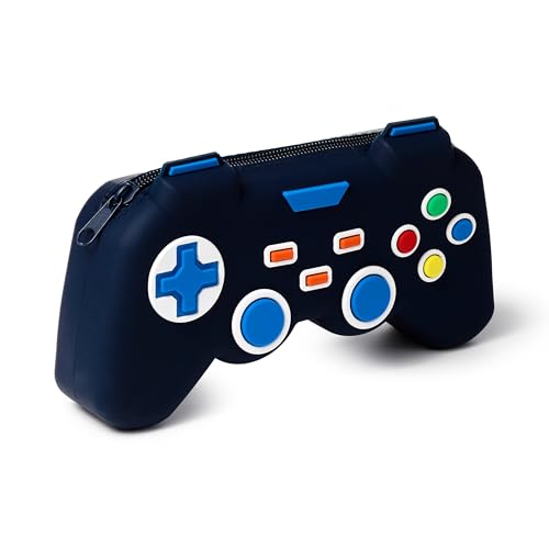 Puckator Estuche portalápices de Silicona con Forma de Controlador de Juegos - Game Over