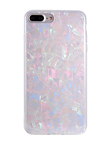 iPhone 8+, 7+, 6+/6s+ Plus Case - FELONY CASE - Opal Holographic Shock Absorbing Protective iPhone 8+, 7+, 6/6s+ Plus Case Drop-Proof Protection for Screen & Body (Opal Holographic)