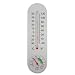 Produktbild ngzhongtu Thermometer-Feuchtigkeits analoges Haushaltsthermometer-Hygrometer an der Wand befestigter Prüfvorrichtung-Maß-Haus-populäres neues - Weiß
