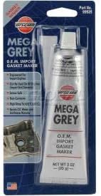 VersaChem Mega Grey Silicone O.E.M, 99939, 3 Oz. Tube (Pack of 5)