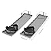 ADXKIM Concrete Knee Boards with Knee Pads 30'' x 8'' Stainless Steel Concrete Sliders Knee Boards for Concrete Work, Patines para Concreto Concrete Tool for Concrete Finishing