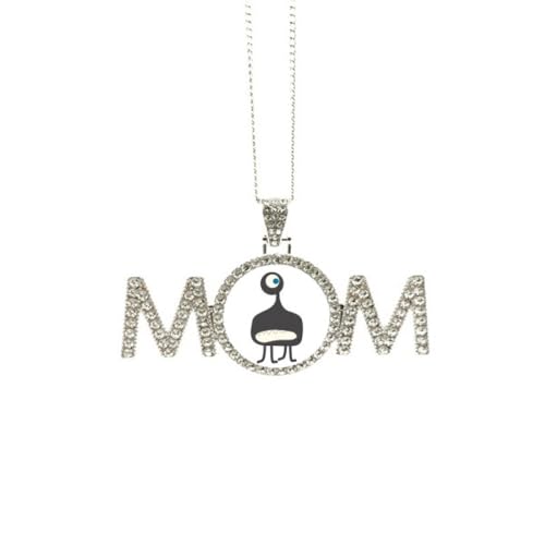 Collier monstre extraterrestre cadeau idéal pour anniversaire de maman