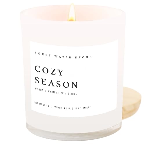 Sweet Water Decor Cozy Season Soy Candles - Fall Candles