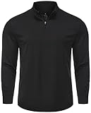 X-thud Pull à Capuche à col Montant à Manches Longues pour Homme,Sweat-Shirt de Sport Noir XL