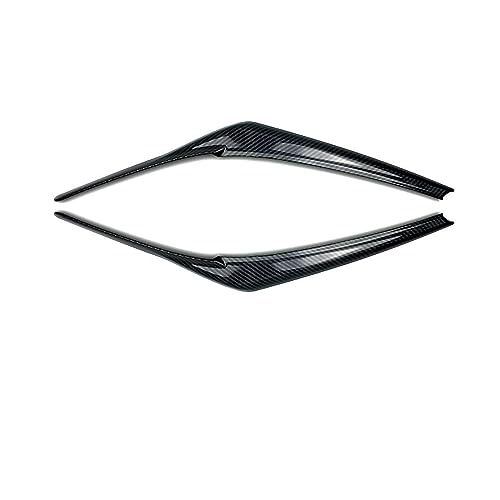 Sourcils de phares Camry XV70 avec bande de garniture noire brillante aérodynamique