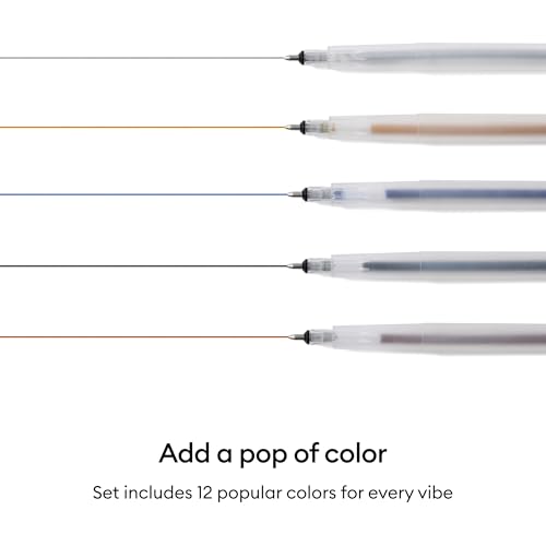 Image of Cricut Glitter Gel Pen Set, 0.8mm (12 ct)