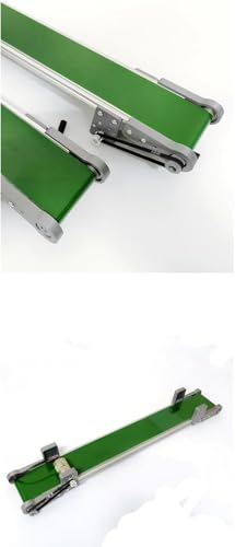 Mini cinta transportadora de escritorio para accesorios electrónicos, velocidad ajustable de 1,3 a 5 metros/minuto, diseño compacto y eficiente