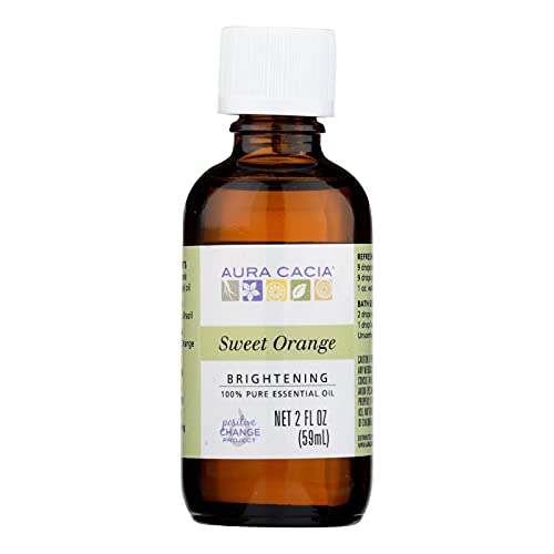 Aceite esencial de naranja dulce 2 onzas miniatura 1