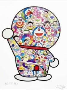 村上隆 ドラえもん ドラえもん 友達との時間 ポスター作品 Amazon.co.jp: 村上隆 ドラえもん ポスター ドラえもん 友達との時間