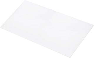 6 x 12 Inch UHMW Polyethylene Sheets, 1/8 Inch Thick Ultra High Molecular Weight White Plastic Sheet [for Home, Industrial]