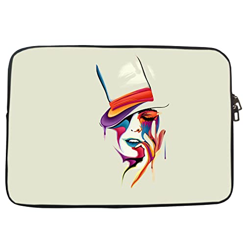 Image of Theskinmantra Sweet Girl Chain top Laptop Sleeve for Screen Size 13 /13.3 inches Any Brand Laptop /MacBook 13 inch.